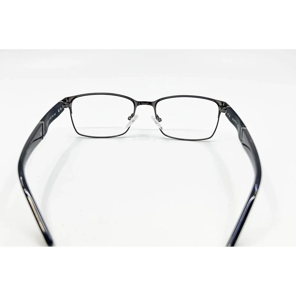 Respect Eyeglasses Gunmetal Black Rectangular Frames 54-18-143 66619797 54mm